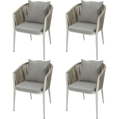 AXI Faye Stoelen Beige – Set 4 stuks AXI Faye Stoelen Beige – Set 4 stuks