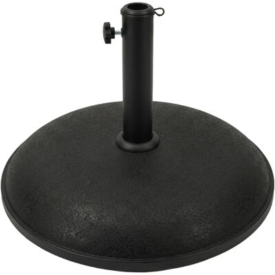 AXI Ronde Parasolvoet Beton 50 cm Zwart AXI Ronde Parasolvoet Beton 50 cm Zwart