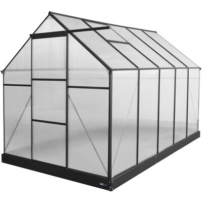 AXI Simon Tuinkas Polycarbonaat – Zwart 310x190x207cm AXI Simon Tuinkas Polycarbonaat – Zwart 310x190x207cm