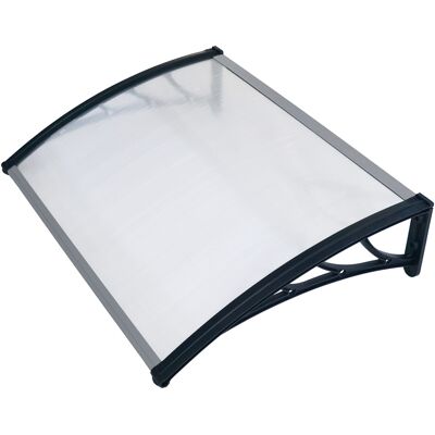 AXI Lux Deur en Veranda Luifel 128x75x24cm Zwart AXI Lux Deur en Veranda Luifel 128x75x24cm Zwart