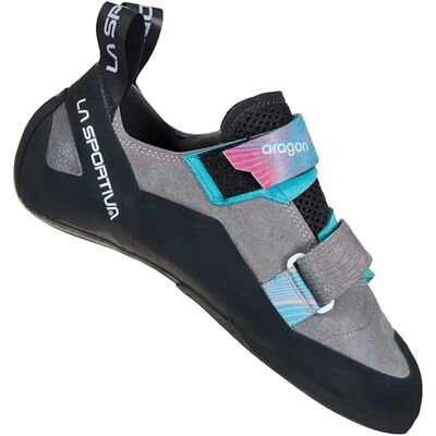 La Sportiva Aragon Klimschoenen Indoor Dames (Maat - 36,5, Kleur - Clay / Hibiscus) La Sportiva Aragon Klimschoenen Indoor Dames (Maat - 36,5, Kleur - Clay / Hibiscus)