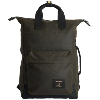 Barbour Field Wax Backpack (Maat - OS, Kleur - Olive/black) Barbour Field Wax Backpack (Maat - OS, Kleur - Olive/black)