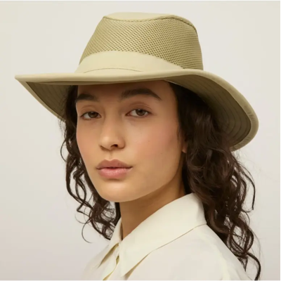 Tilley Airflo Mesh Crown LTM8 Hoed (Maat - 7 1/8, Kleur - Khaki/olive) Tilley Airflo Mesh Crown LTM8 Hoed (Maat - 7 1/8, Kleur - Khaki/olive)
