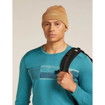 Icebreaker U Merino All Day Toque Beanie (Maat - OS, Kleur - Trail) Icebreaker U Merino All Day Toque Beanie (Maat - OS, Kleur - Trail)