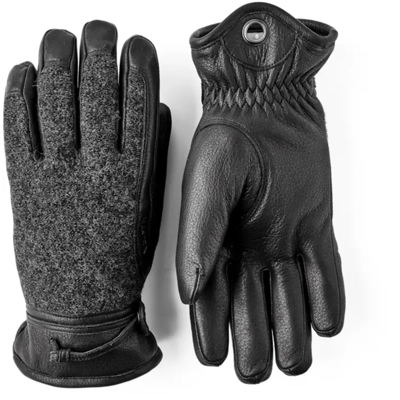 Hestra Daniel Handschoen Heren (Maat - 10, Kleur - Charcoal/Black) Hestra Daniel Handschoen Heren (Maat - 10, Kleur - Charcoal/Black)
