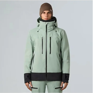 The North Face Snowsquall Jacket Heren Wintersport (Maat - L, Kleur - Slate Moss/TNF Black) The North Face Snowsquall Jacket Heren Wintersport (Maat - L, Kleur - Slate Moss/TNF Black)
