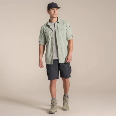 Craghoppers NosiLife Adventure LS Shirt III Heren (Maat - XXL, Kleur - Bayleaf) Craghoppers NosiLife Adventure LS Shirt III Heren (Maat - XXL, Kleur - Bayleaf)