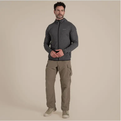 Craghoppers NosiLife Convertible Cargo Trousers III Heren (Maat - 36 Long, Kleur - Pebble) Craghoppers NosiLife Convertible Cargo Trousers III Heren (Maat - 36 Long, Kleur - Pebble)