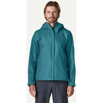 Patagonia Torrentshell 3L Regenjas Heren (Maat - L, Kleur - Glacial Blue) Patagonia Torrentshell 3L Regenjas Heren (Maat - L, Kleur - Glacial Blue)