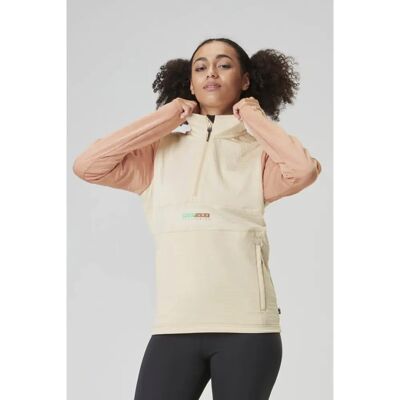 Picture Tahita 1/4 Grid Fleece Women´s (Maat - M, Kleur - Smoke white) Picture Tahita 1/4 Grid Fleece Women´s (Maat - M, Kleur - Smoke white)