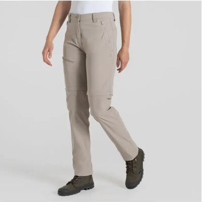Craghoppers NosiLife Pro Convertible Trouser III Dames (Maat - 16, Kleur - Soft Mushroom) Craghoppers NosiLife Pro Convertible Trouser III Dames (Maat - 16, Kleur - Soft Mushroom)