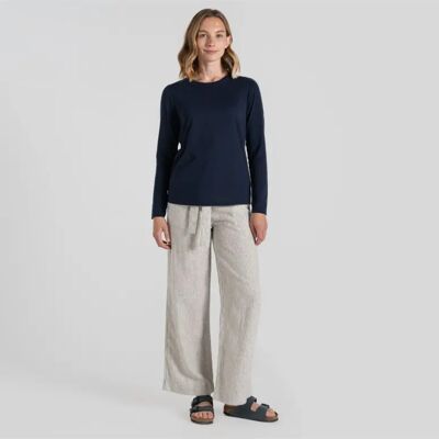 Craghoppers NosiLife Akona LS Top Dames (Maat - 18, Kleur - Blue Navy) Craghoppers NosiLife Akona LS Top Dames (Maat - 18, Kleur - Blue Navy)