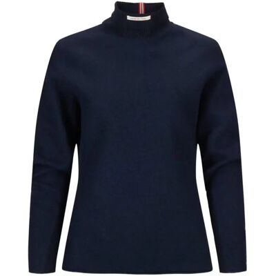 Amundsen Boiled Turtle Neck Dames (Maat - M, Kleur - Faded Navy) Amundsen Boiled Turtle Neck Dames (Maat - M, Kleur - Faded Navy)