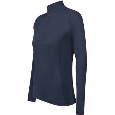 Carl Denig women's 200 Merino Long Sleeves Half Zip (Maat - M, Kleur - Navy) Carl Denig women's 200 Merino Long Sleeves Half Zip (Maat - M, Kleur - Navy)