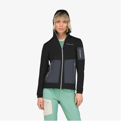 Norrøna Norrona Falketind Warm2 Stretch Hood Dames (Maat - L, Kleur - Caviar black) Norrøna Norrona Falketind Warm2 Stretch Hood Dames (Maat - L, Kleur - Caviar black)