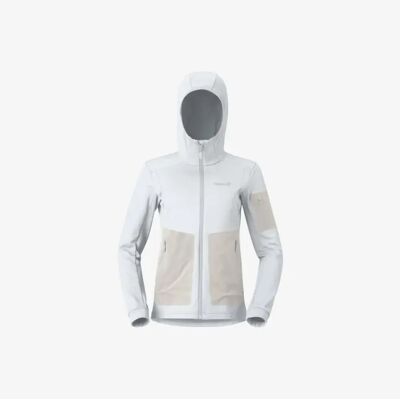 Norrøna Norrona Falketind Warm2 Stretch Hood Dames (Maat - L, Kleur - Snow White) Norrøna Norrona Falketind Warm2 Stretch Hood Dames (Maat - L, Kleur - Snow White)