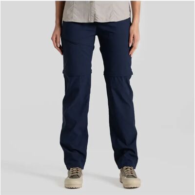 Craghoppers NosiLife Pro Convertible Trouser III Dames (Maat - 14, Kleur - Blue Navy) Craghoppers NosiLife Pro Convertible Trouser III Dames (Maat - 14, Kleur - Blue Navy)