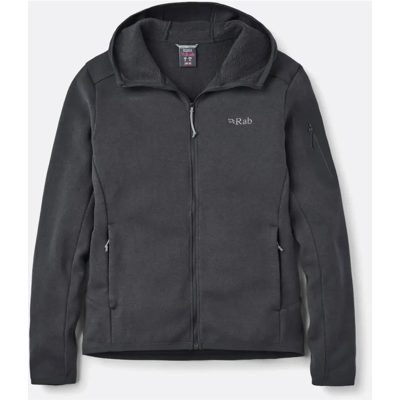 Rab Ryvoan Hoody Dames (Maat - 10, Kleur - Ebony) Rab Ryvoan Hoody Dames (Maat - 10, Kleur - Ebony)