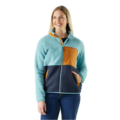 Smartwool 2ND Cut Fleece Jacket Dames (Maat - M, Kleur - Pacific Blue) Smartwool 2ND Cut Fleece Jacket Dames (Maat - M, Kleur - Pacific Blue)