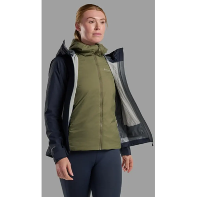 Montane Phase Lite Waterproof Jacket Dames (Maat - L, Kleur - Eclipse Blue) Montane Phase Lite Waterproof Jacket Dames (Maat - L, Kleur - Eclipse Blue)