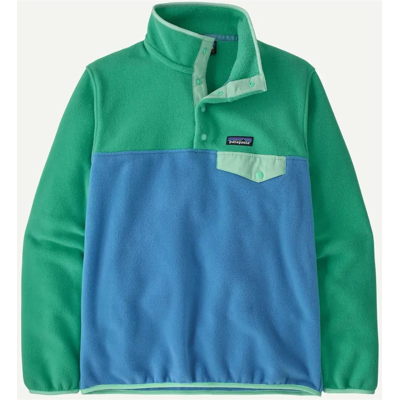 Patagonia Lightweight Synchilla® Snap-T® Fleece Pullover Dames (Maat - M, Kleur - Shore Blue) Patagonia Lightweight Synchilla® Snap-T® Fleece Pullover Dames (Maat - M, Kleur - Shore Blue)