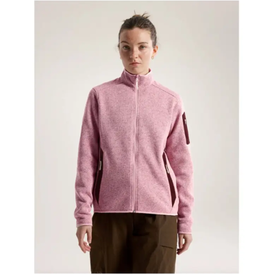 Arc'teryx Covert Cardigan Dames (Maat - XL, Kleur - Bliss Heather / Mars) Arc'teryx Covert Cardigan Dames (Maat - XL, Kleur - Bliss Heather / Mars)