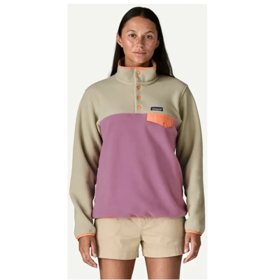 Patagonia Lightweight Synchilla® Snap-T® Fleece Pullover Dames (Maat - XS, Kleur - Light Violet) Patagonia Lightweight Synchilla® Snap-T® Fleece Pullover Dames (Maat - XS, Kleur - Light Violet)