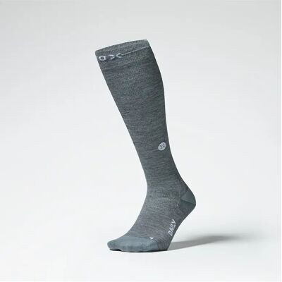Stox Socks Stox Everyday Merino Socks Women (Maat - 38-40, Kleur - Silver Grey / White) Stox Socks Stox Everyday Merino Socks Women (Maat - 38-40, Kleur - Silver Grey / White)