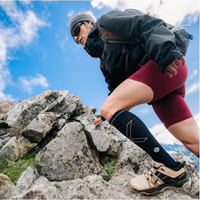 Stox Socks Stox Hiking Merino Sock Dames (Maat - 36-38, Kleur - Blue/Light Grey) Stox Socks Stox Hiking Merino Sock Dames (Maat - 36-38, Kleur - Blue/Light Grey)