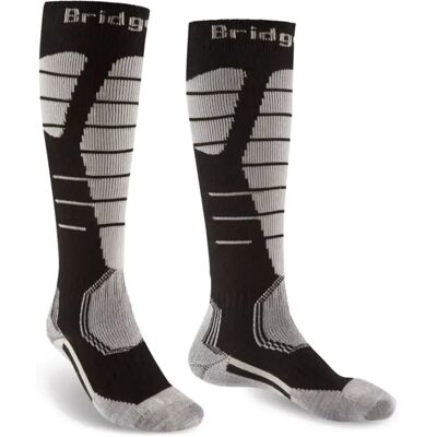 Bridgedale Easy On Endurance Lange SKisokken Heren (Maat - XL, Kleur - Black/grey) Bridgedale Easy On Endurance Lange SKisokken Heren (Maat - XL, Kleur - Black/grey)