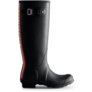 Hunter Tri-Colour Tall Wellington Boots Dames (Maat - 40-41, Kleur - BLACK) Hunter Tri-Colour Tall Wellington Boots Dames (Maat - 40-41, Kleur - BLACK)