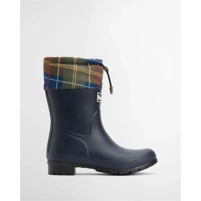 Barbour Mowbray Mid Welly Regenlaarzen (Maat - 7, Kleur - Navy/Classic Tartan) Barbour Mowbray Mid Welly Regenlaarzen (Maat - 7, Kleur - Navy/Classic Tartan)