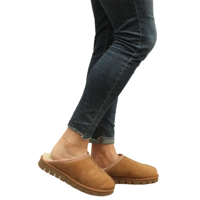 Texelana Premium Slipper Edge Pantoffel (Maat - 44, Kleur - Tabaco) Texelana Premium Slipper Edge Pantoffel (Maat - 44, Kleur - Tabaco)