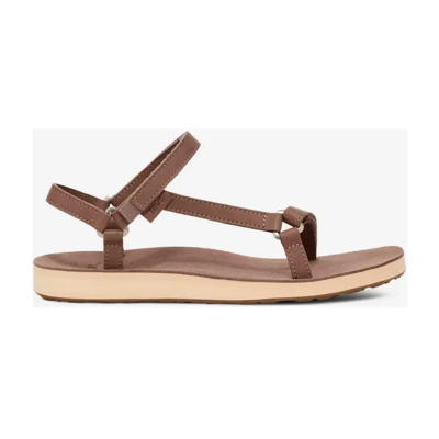 Teva Original Universal Slim Leather Sandaal Dames (Maat - US 8, Kleur - Acorn) Teva Original Universal Slim Leather Sandaal Dames (Maat - US 8, Kleur - Acorn)