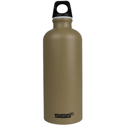 Sigg Traveller Waterfles 0.6L (Maat - 0,6L, Kleur - Caramel Sand) Sigg Traveller Waterfles 0.6L (Maat - 0,6L, Kleur - Caramel Sand)