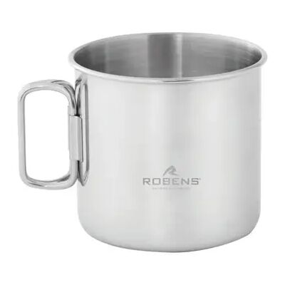 Robens Pike Stalen Mok 450ml - Mok Robens Pike Stalen Mok 450ml - Mok