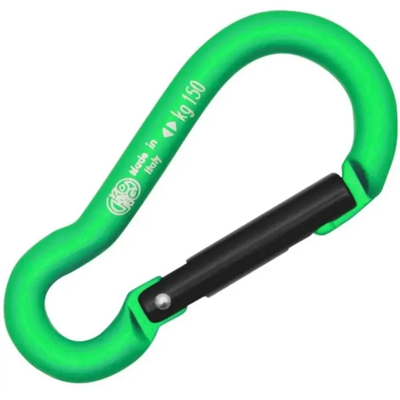Kong Mini Pear Straight Karabiner (Maat - 5 mm, Kleur - Green/black) Kong Mini Pear Straight Karabiner (Maat - 5 mm, Kleur - Green/black)