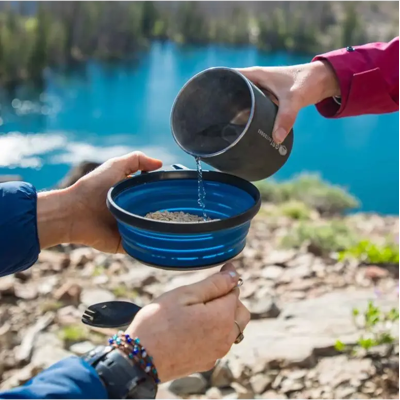 GSI Outdoors Escape Inklapbare Kom (Kleur - BLUE) GSI Outdoors Escape Inklapbare Kom (Kleur - BLUE)