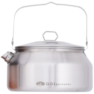 GSI Outdoors Glacier RVS 1L Theepot - Camping kookgerei GSI Outdoors Glacier RVS 1L Theepot - Camping kookgerei