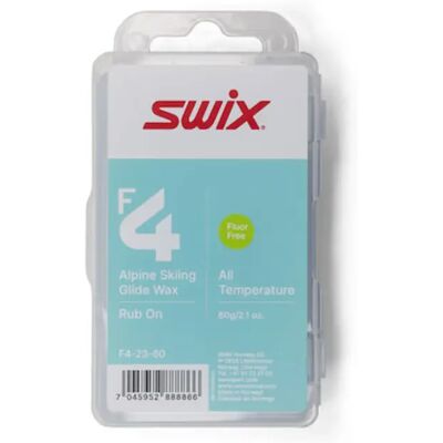 Swix F4-60 Universele All-Temperatuur Wachs - Ski Wax Swix F4-60 Universele All-Temperatuur Wachs - Ski Wax