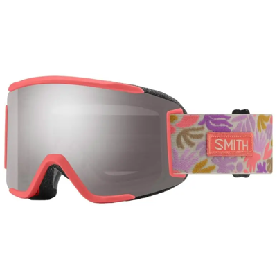 Smith Squad S Skibril (Maat - OS, Kleur - Flare Flora) Smith Squad S Skibril (Maat - OS, Kleur - Flare Flora)