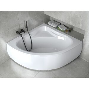 Hoekbad MIA 130x130 met acrylschort Afvoer & poten GRATIS! Hoekbad MIA 130x130 met acrylschort Afvoer & poten GRATIS!