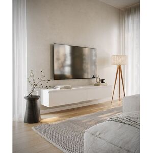 Selsey BEMMI Wand-Muur TV Meubel - 175cm, Wit Selsey BEMMI Wand-Muur TV Meubel - 175cm, Wit