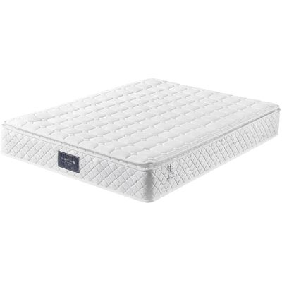 140 x 200 cm matras met 7-zone pocketveren en HR-foam, 25 cm dik - Merax 140 x 200 cm matras met 7-zone pocketveren en HR-foam, 25 cm dik - Merax