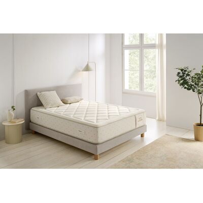 Pocketveren Matras Eco Nature Spring, 200x200 cm -Moonia Pocketveren Matras Eco Nature Spring, 200x200 cm -Moonia