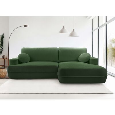 AX LIVING Groene hoekbank met slaapfunctie Peoni 267 hoekslaapbank R AX LIVING Groene hoekbank met slaapfunctie Peoni 267 hoekslaapbank R
