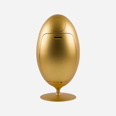 OVETTO METAAL GOUD – Design afvalbak voor afvalscheiding OVETTO METAAL GOUD – Design afvalbak voor afvalscheiding
