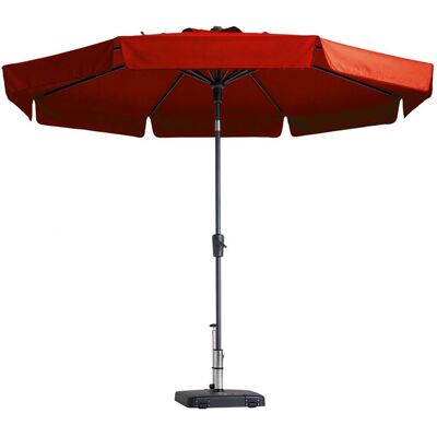 Madison Flores stokparasol Ø 300cm Brick Red Madison Flores stokparasol Ø 300cm Brick Red