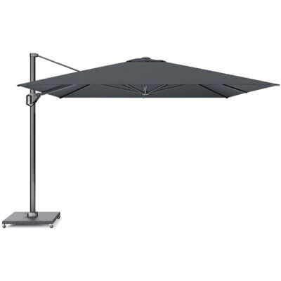 Platinum Challenger T¹ zweefparasol - premium doek 350x350cm Faded Black Platinum Challenger T¹ zweefparasol - premium doek 350x350cm Faded Black