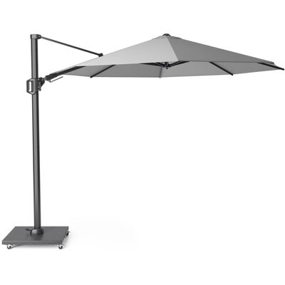 Platinum Challenger T² zweefparasol Ø350cm rond Light Grey Platinum Challenger T² zweefparasol Ø350cm rond Light Grey
